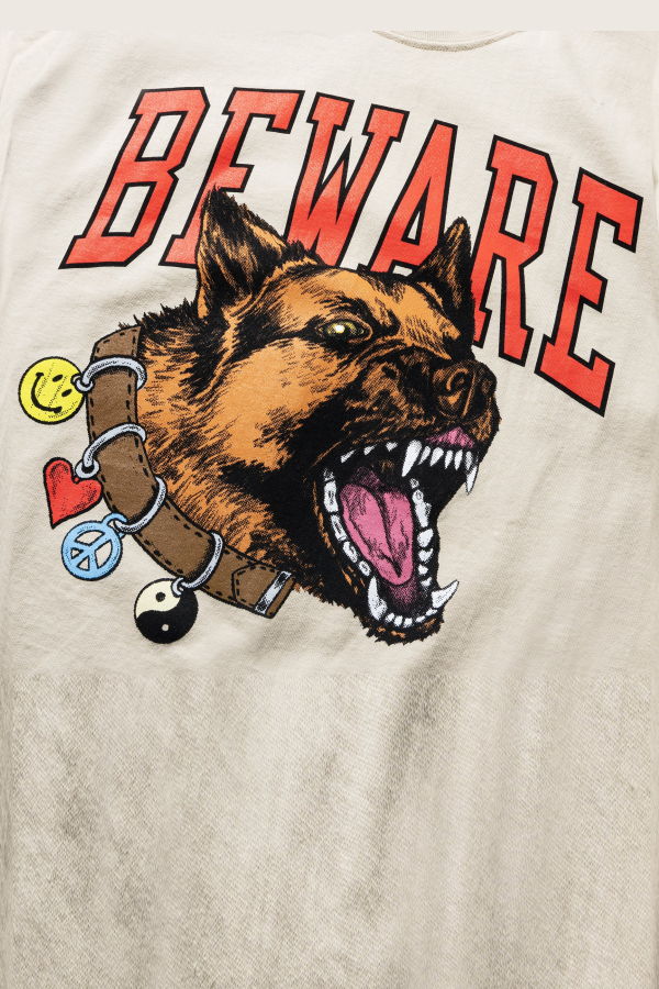 MARKET Smiley Beware My Collar T-Shirt