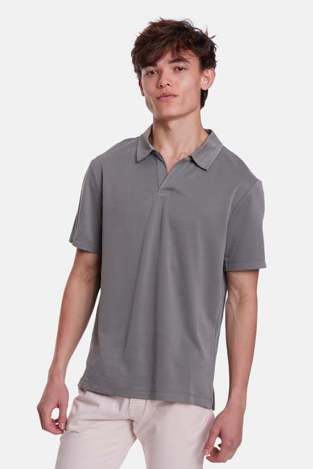 Stussy Full-Zip Polo Shirt - Forest Green | Garmentory