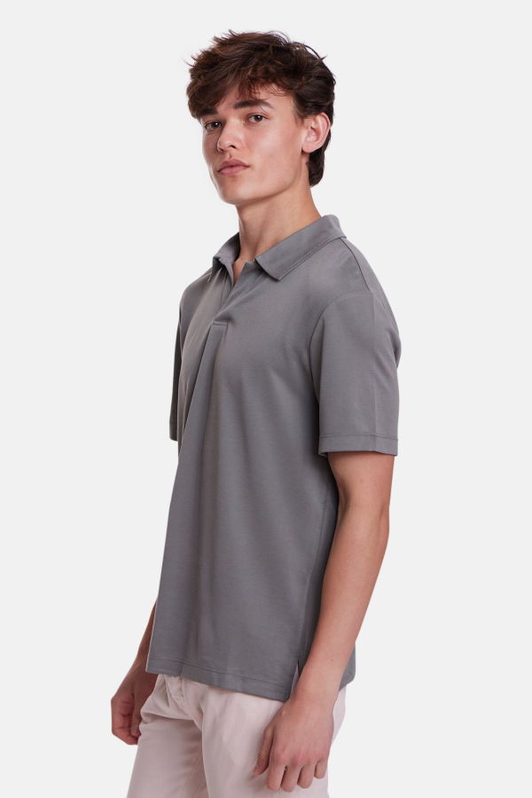 Blue&Cream Micro Pique Johnny Polo