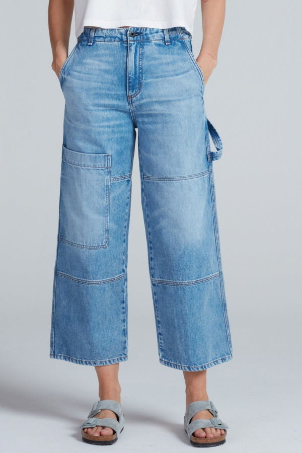 ASKKNY Cropped Carpenter Jean - Blondie