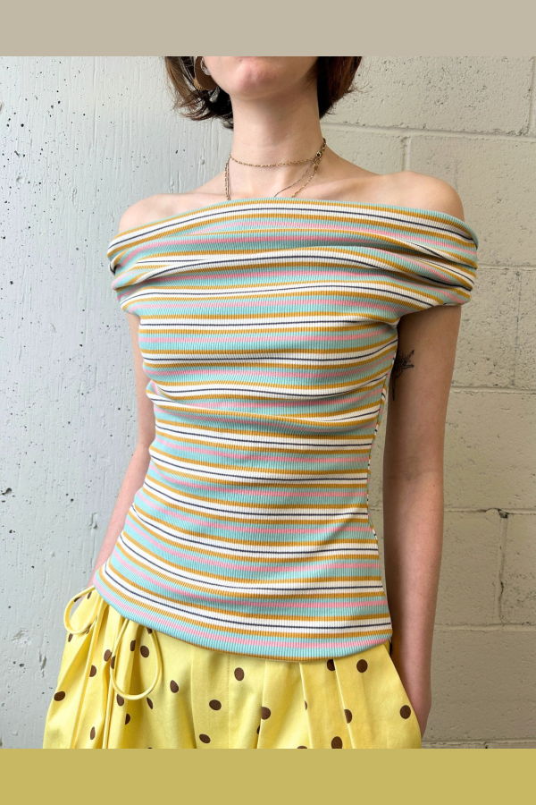 Eliza Faulkner Juniper Off-Shoulder Top