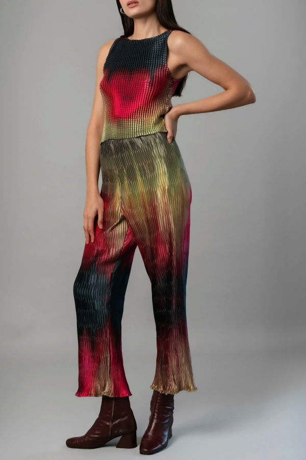 Nin Studio Simple Pant Vermis Print