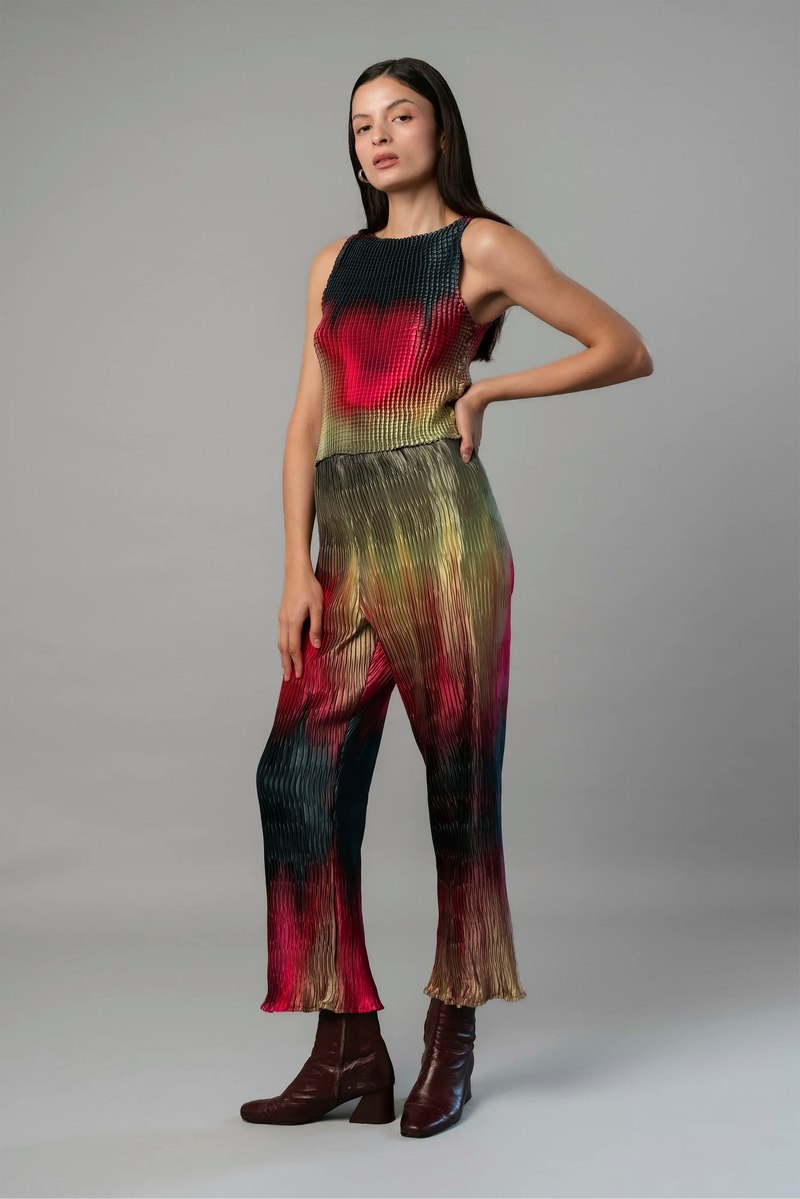 Nin Studio Simple Pant Vermis Print