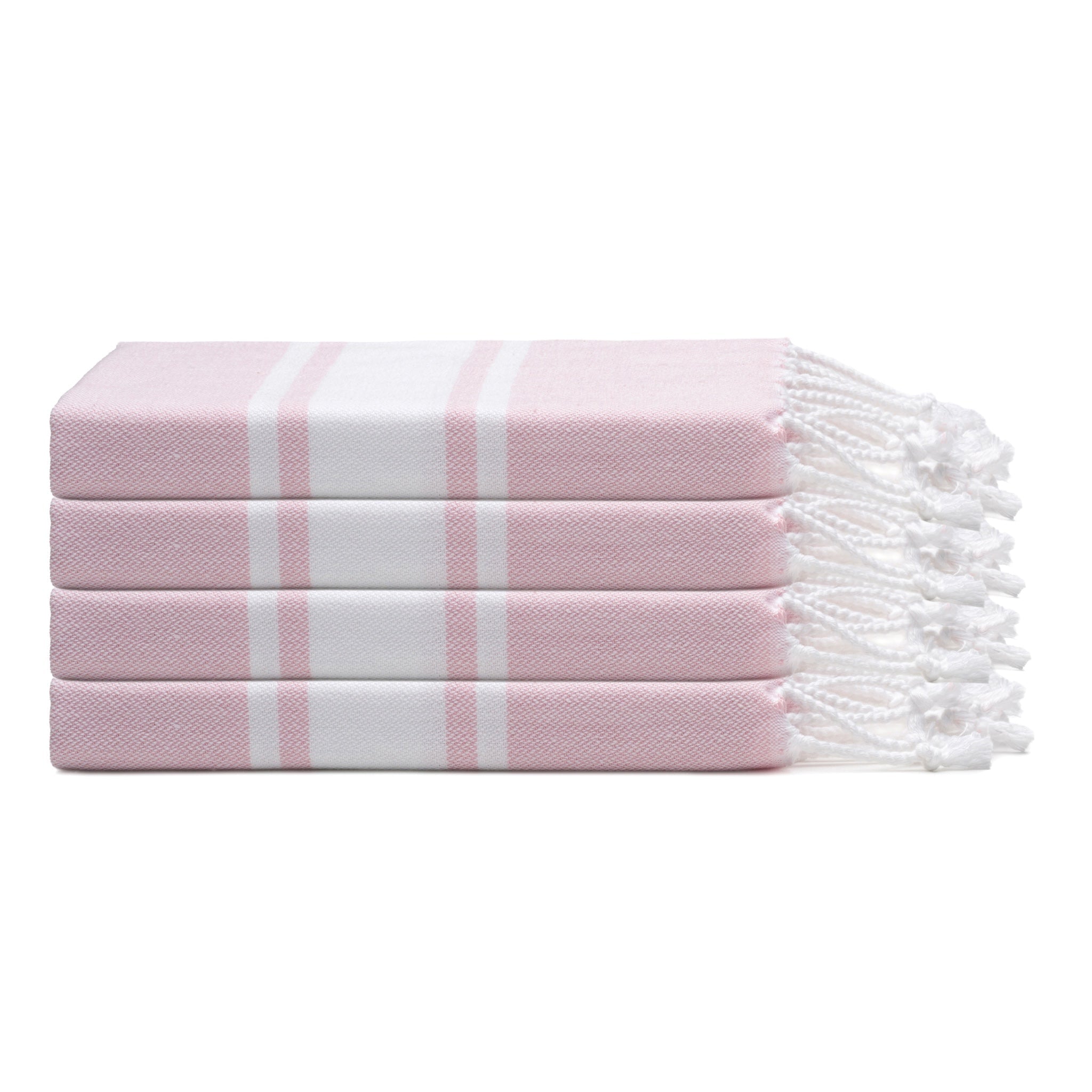 Oliviera Home Mono Stripe Turkish Cotton Hand & Kitchen Towel Bundle ...