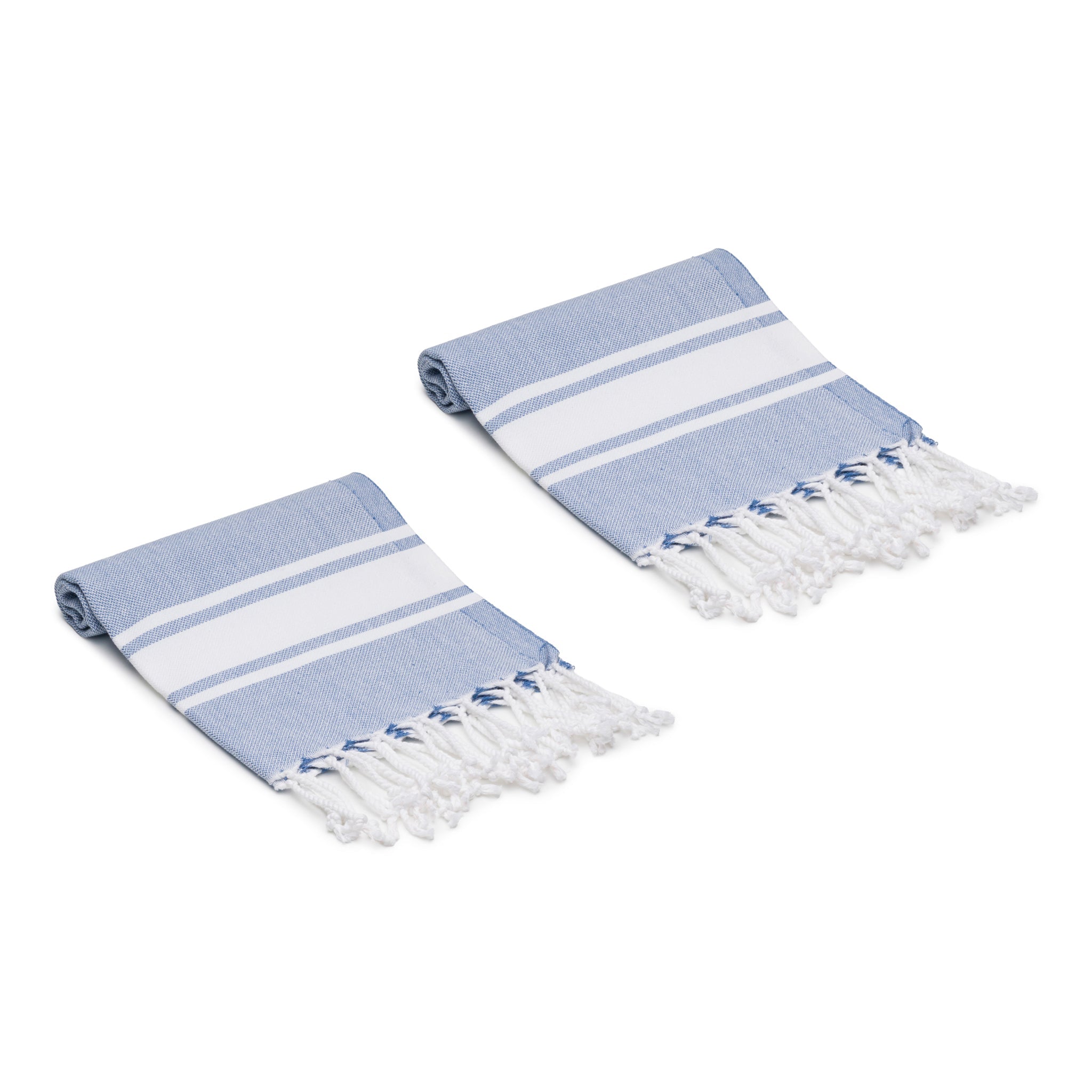 Oliviera Home Mono Stripe Turkish Cotton Hand & Kitchen Towel Bundle ...