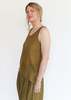 Black Crane Loose Tank Top - Thumbnail 2
