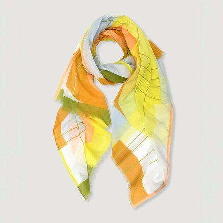 Gosha Rubchinskiy Camo Combo Flag Scarf | Garmentory