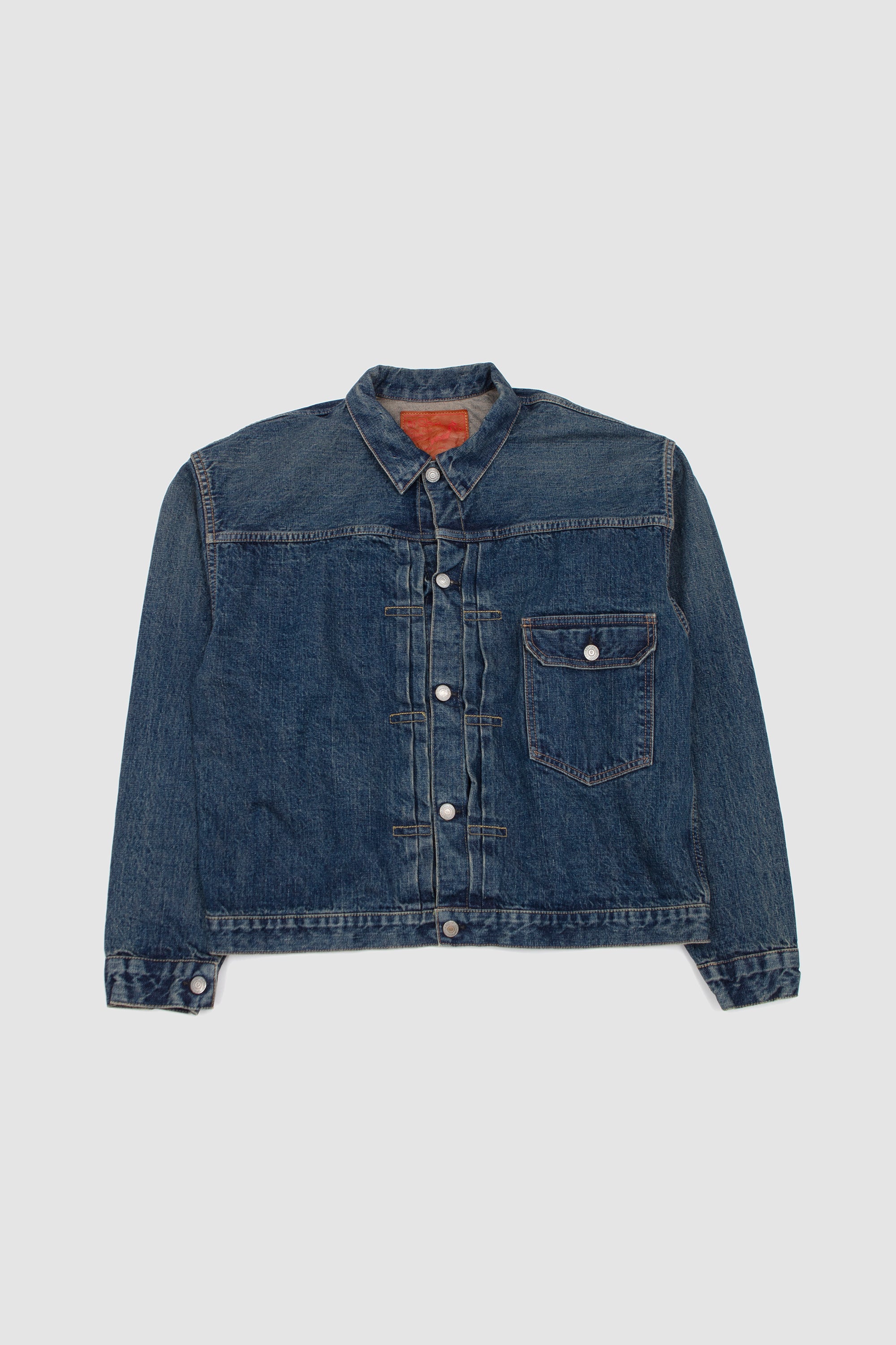 Orslow Type1 40's Pleated Front Blouse Used Wash 2 Year Wash