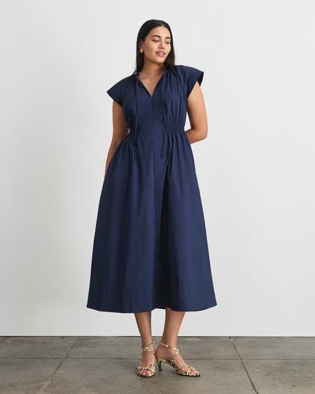 Aje Eugenie Off Shoulder Midi Dress | Garmentory