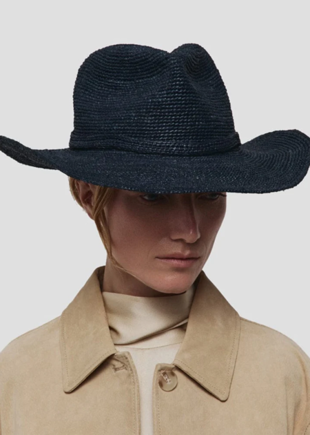 Janessa Leone Demitria Packable Hat - Bleach White | Garmentory Janessa Leone Demitria Packable Hat - Bleach White | Garmentory