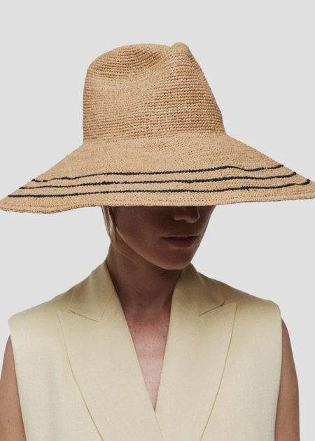 Janessa Leone Demitria Packable Hat - Bleach White | Garmentory