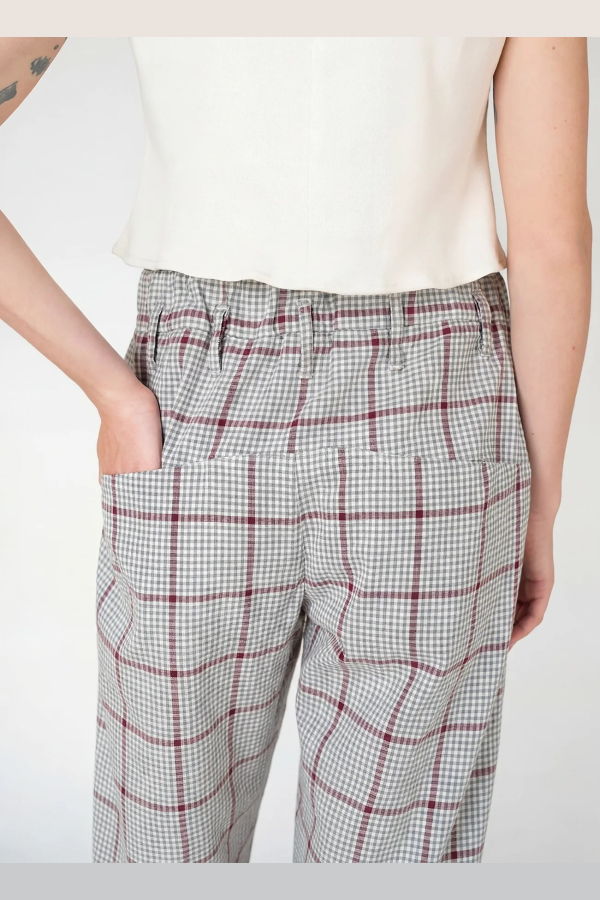 Abeline Plaid Garden Pant