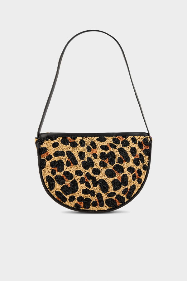 Simon Miller Belo Half Moon Bag - Cheetah