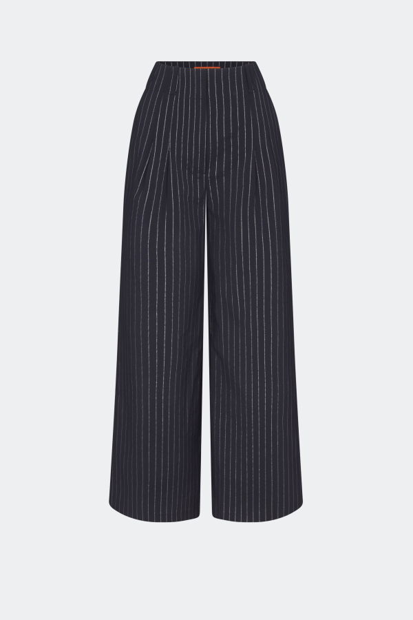 Simon Miller Bloo Pinstripe Pant - Navy