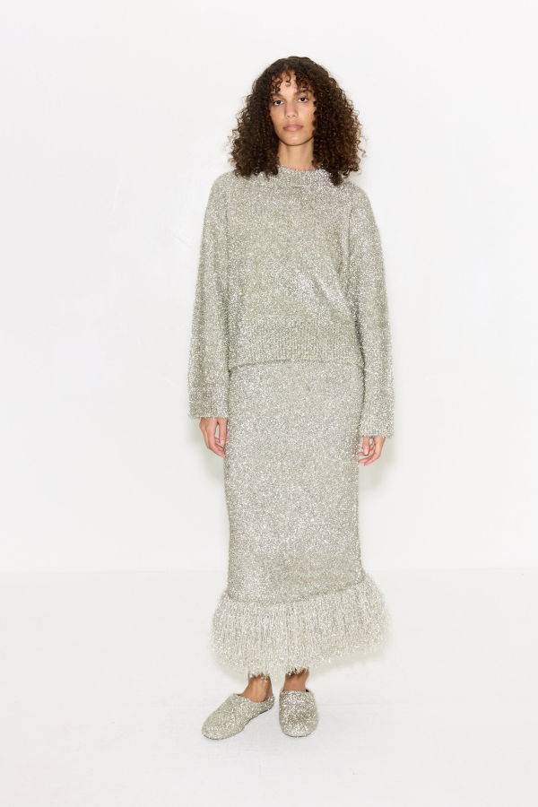 Simon Miller Cher Tinsel Sweater - Satellite Silver