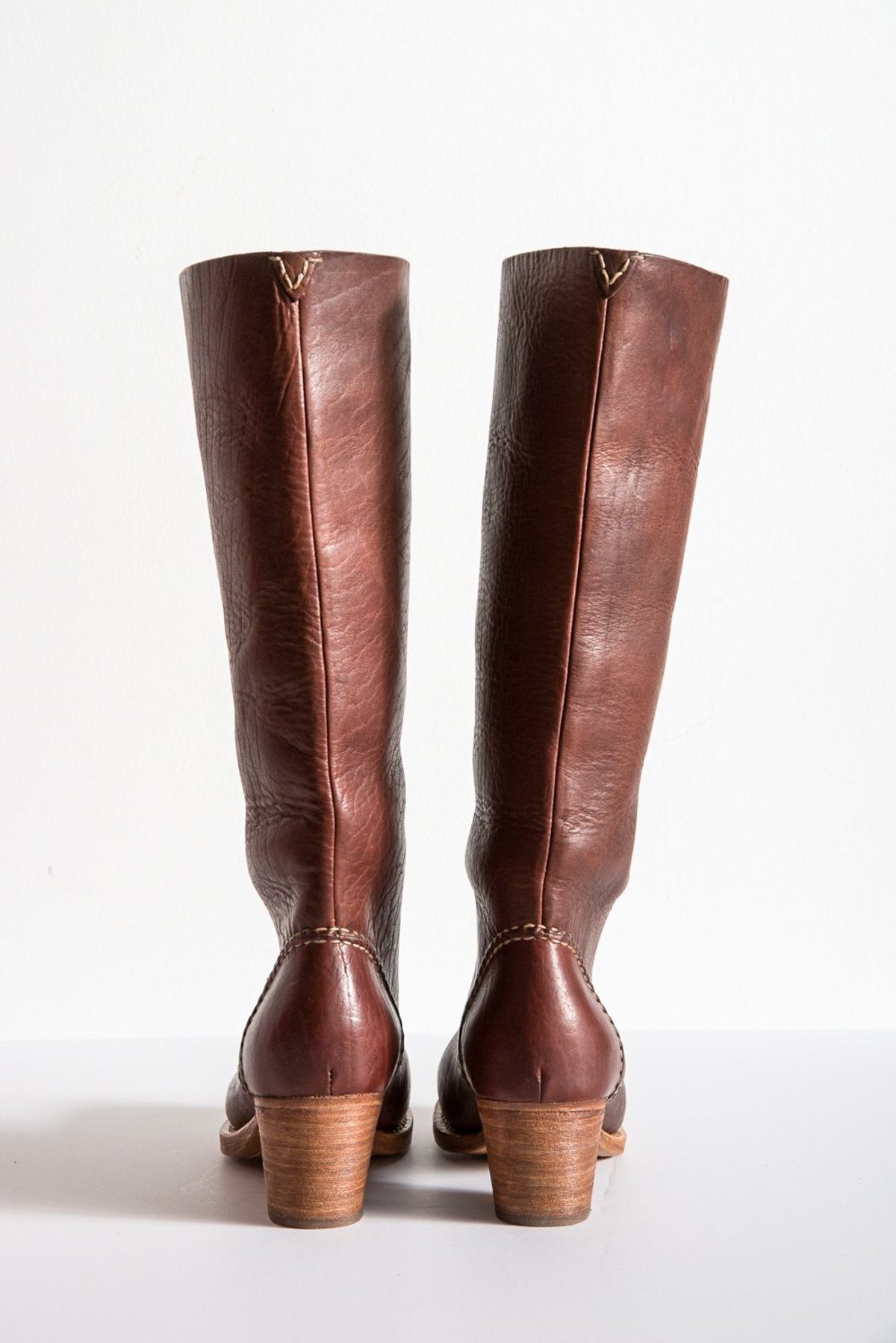 Visvim Rosebud Folk Bison Boots - Brown | Garmentory