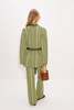 Simon Miller Max Belted Knit Cardigan - Landscape Multi Stripe - Thumbnail 4