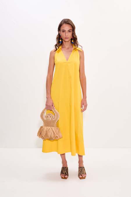 Poupette St Barths Reine Midi Dress | Garmentory Poupette St Barths Reine Midi Dress | Garmentory