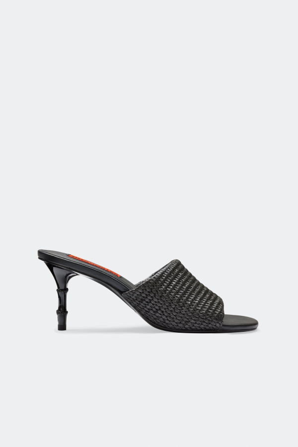 Simon Miller Playa Bamboo Heel - Black