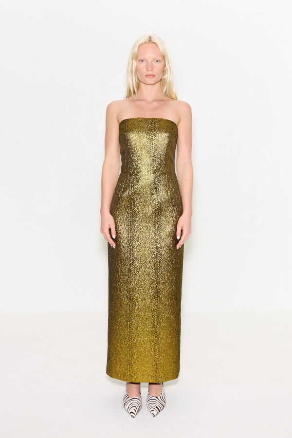 Simon Miller Verdelle Metallic Midi Dress