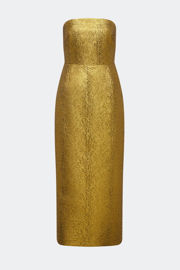 Simon Miller Verdelle Metallic Midi Dress