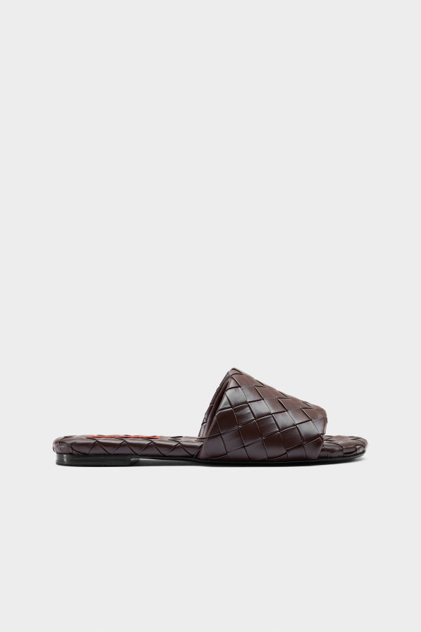 Simon Miller Woven Salerno Sandal - Chocolate