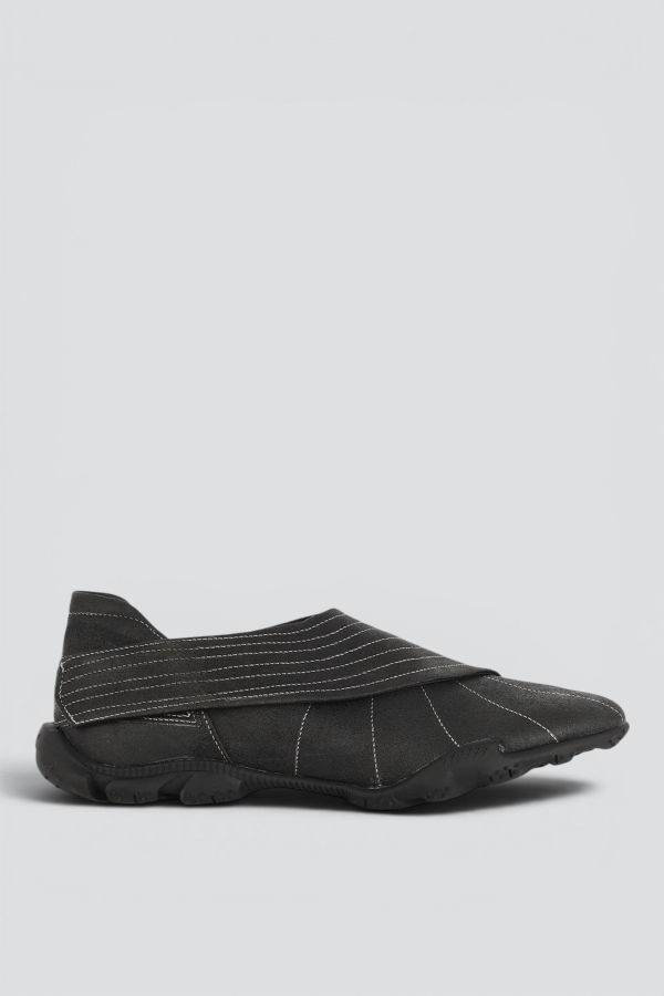 Rombaut Upcycled Black Wrap Sneaker