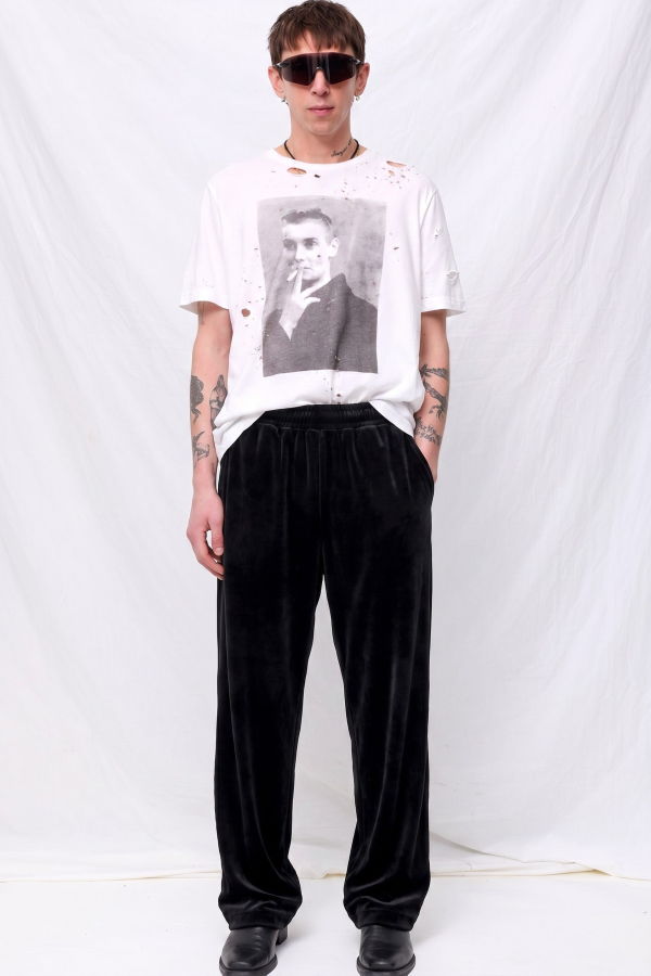 Assembly Black Velour Pants