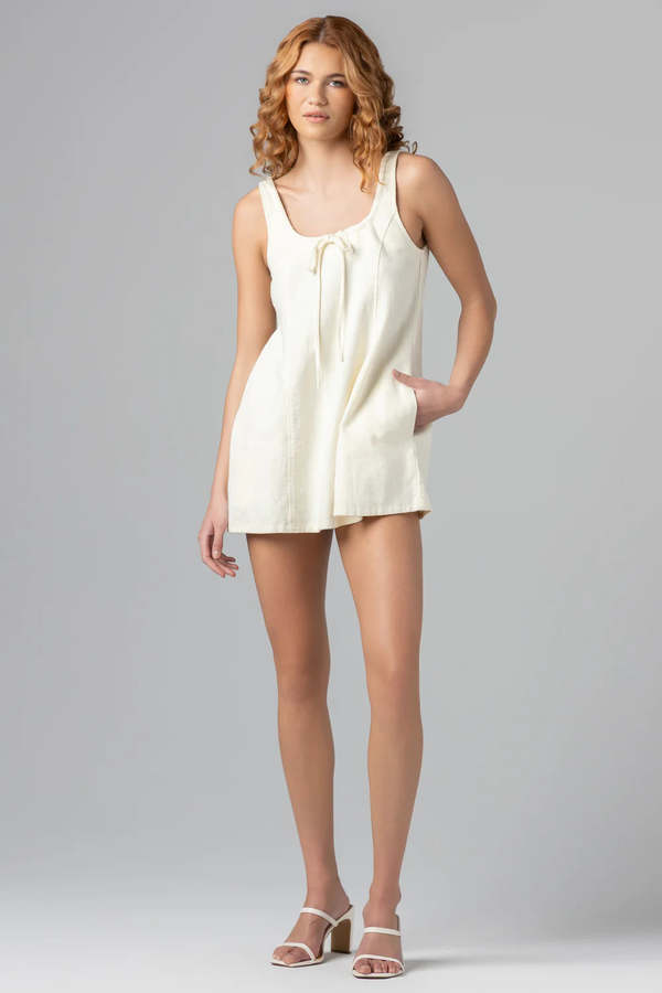 blank mini dress BLANK NYC Far Out Corduroy Dress - Black