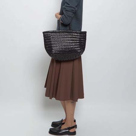 Multi Octo Weave Leather Tote Bag | Garmentory