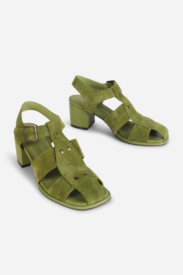 INTENTIONALLY __________. Maldova Fisherman Heel Sandal