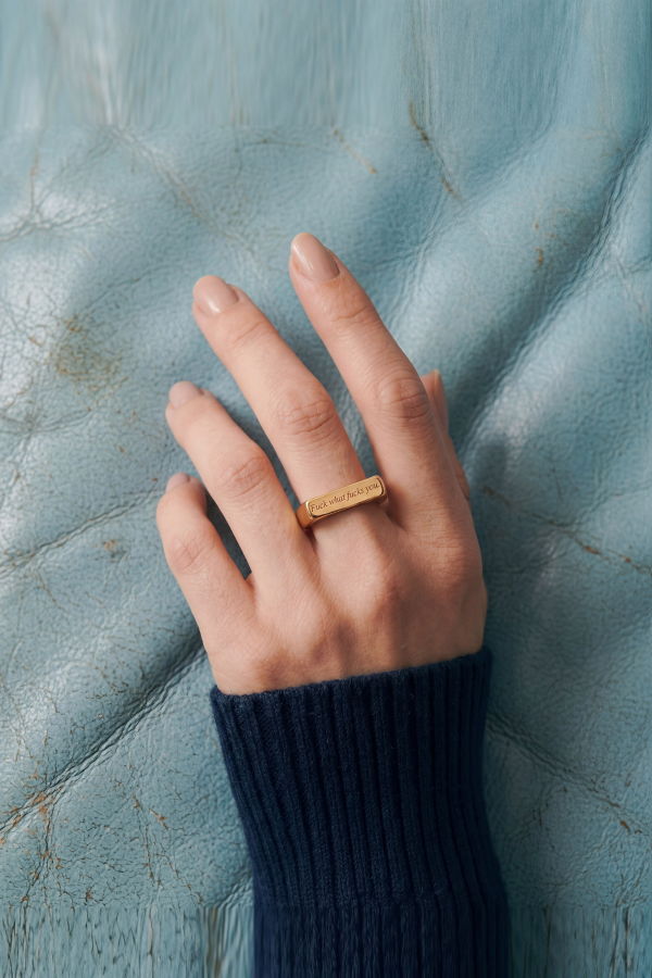 MATTER MATTERS Fuck What Fucks You Ring