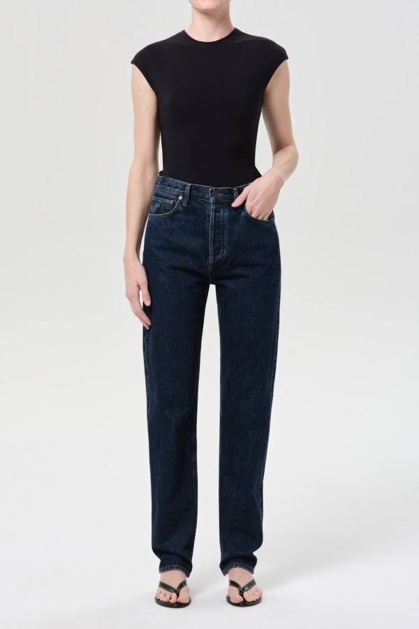 AGOLDE 90's Pinch Waist Long Jeans - Pendulum