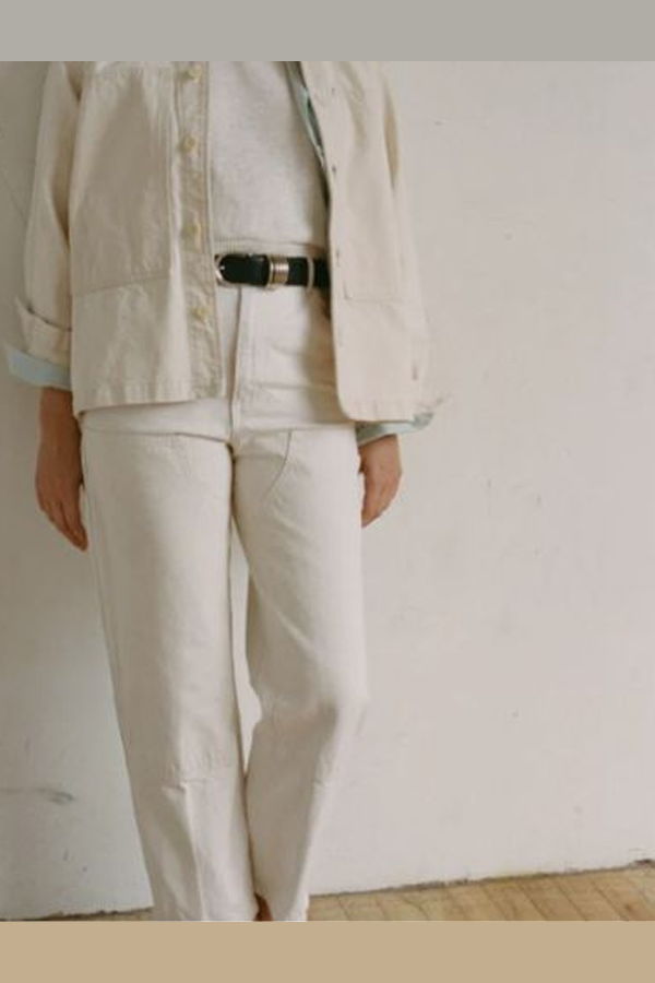 Shaina Mote Work Jean - Natural