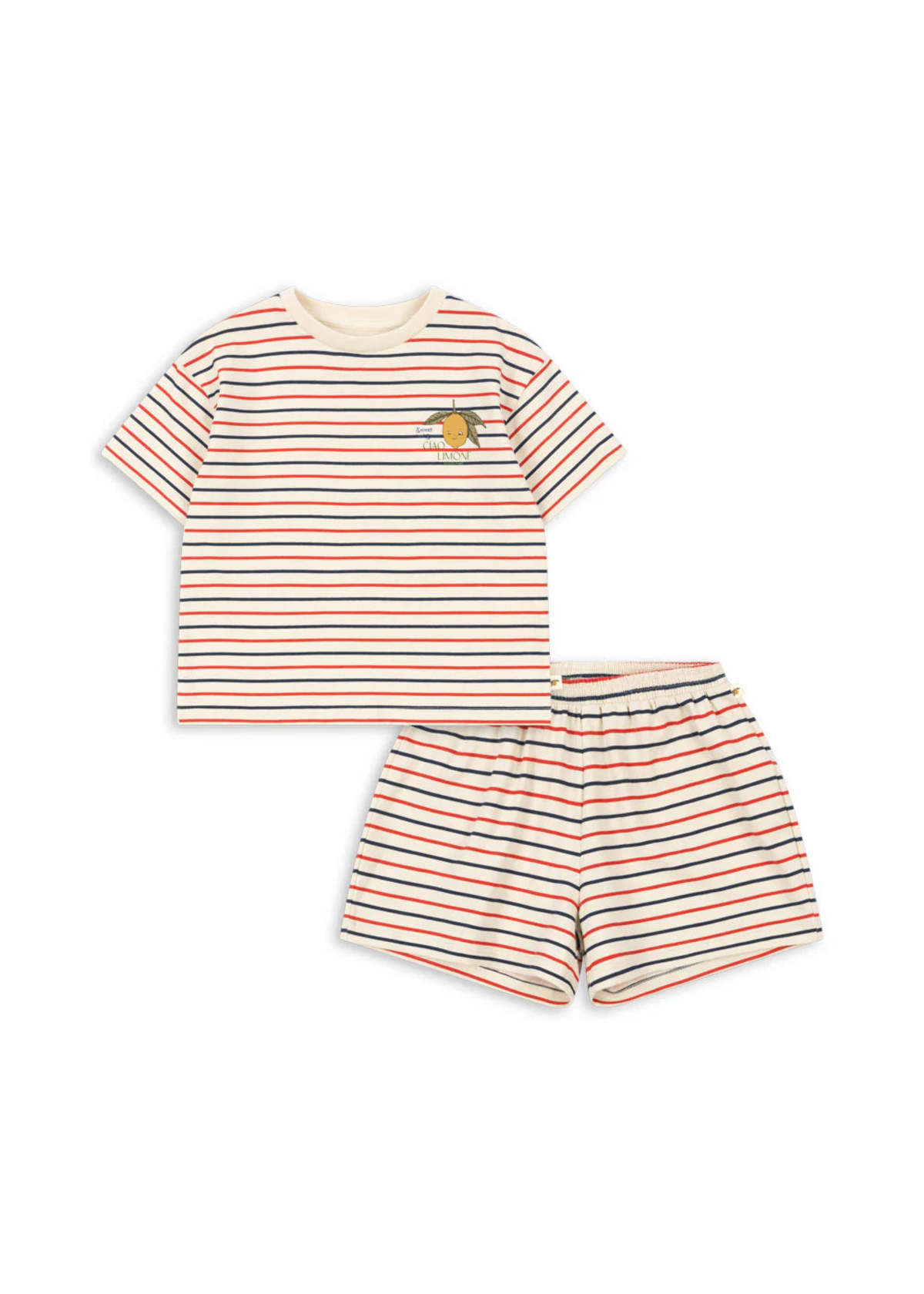 KIDS Konges Slojd Basic Set - Tricolor Stripes - Image 1 of 3