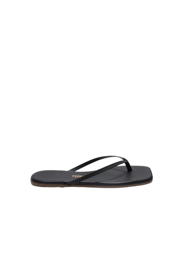 TKEES Square Toe Lily Sandals - Black