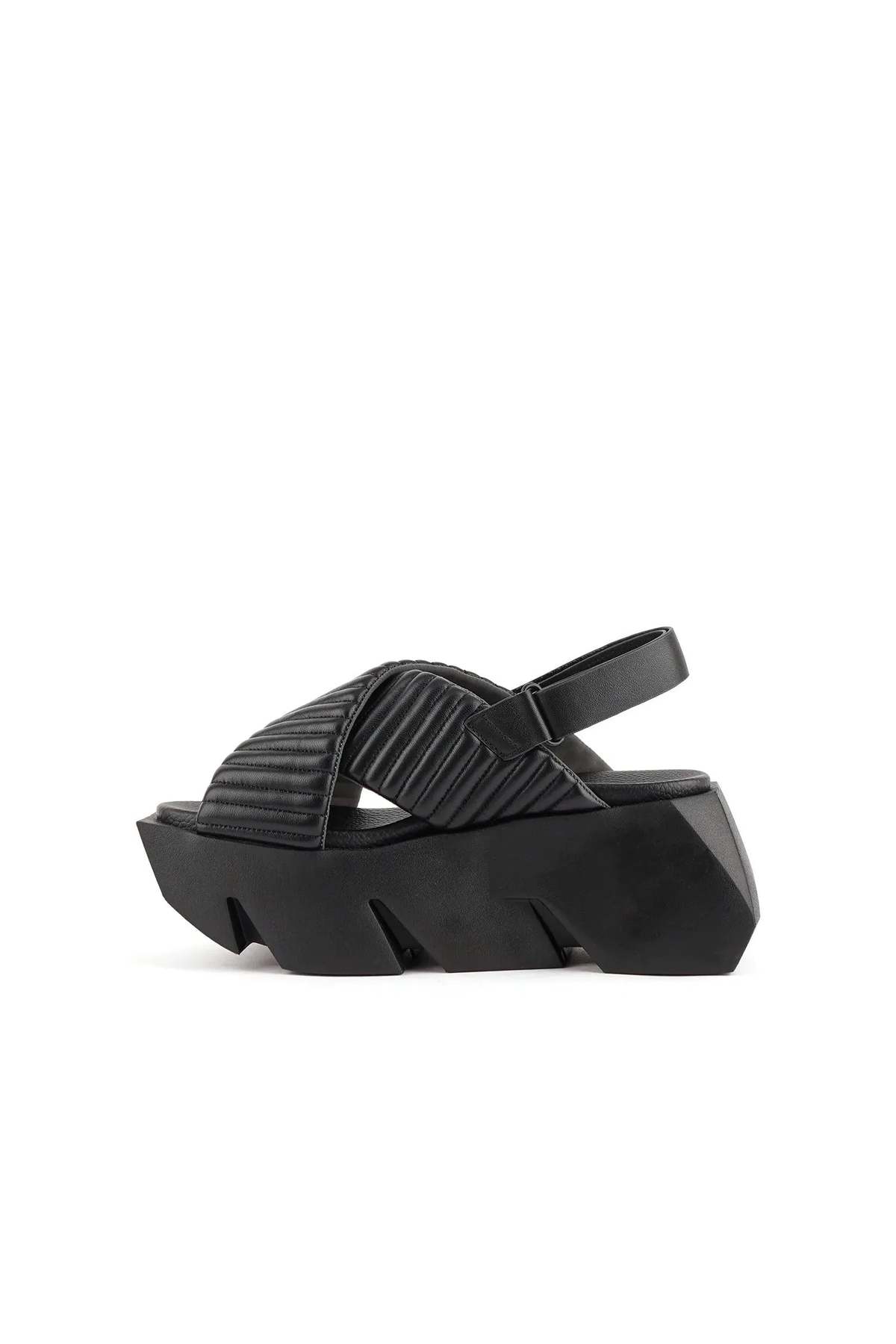 United Nude Bull Puffier Sandal - Black - Image 3 of 4