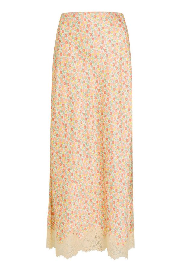 RIXO LONDON Matilde Skirt - Katie Floral Cream RIXO LONDON Matilde Skirt - Katie Floral Cream