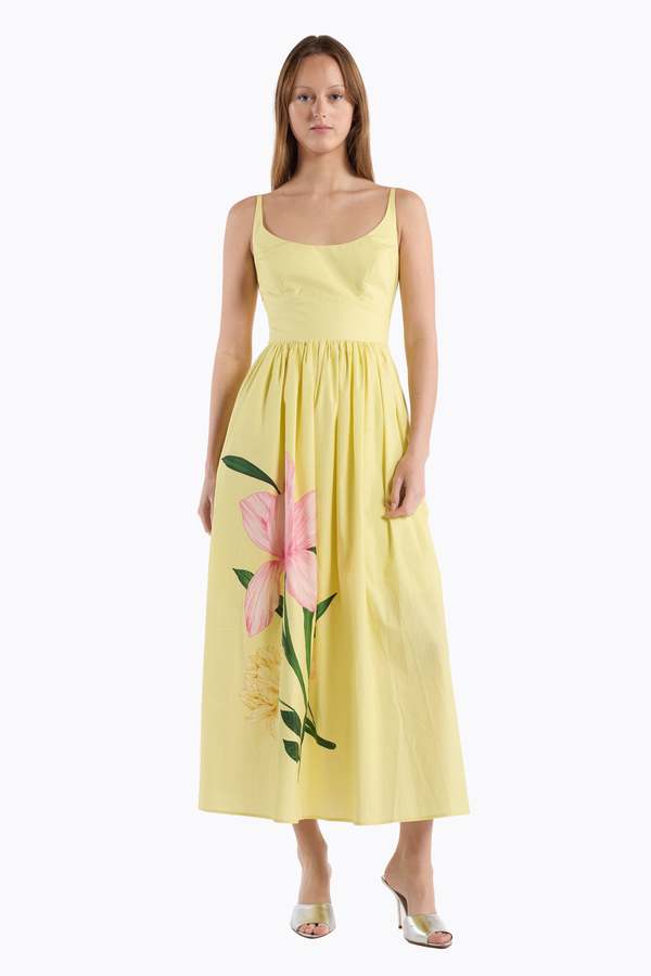 CHRISTY LYNN Nixie Dress - Cote Yellow
