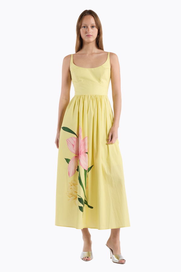 CHRISTY LYNN Nixie Dress - Cote Yellow