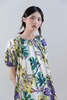 Psophia Sun-Kissed Marigold Meadow Boat-Neck Dress - Indian Flower - Thumbnail 3
