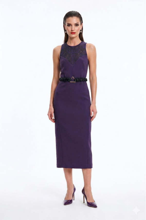 tight midi dress formal Shapewear V-Neck Ruched Bodycon Midi Dress | Long Sleeve