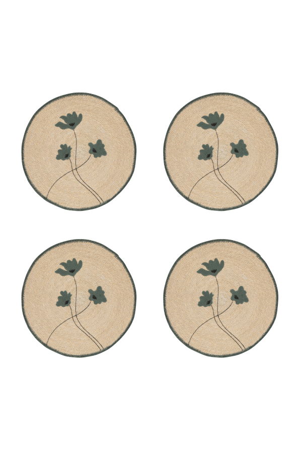 Danica Brands Set of 4 Seagrass Placemats Aria