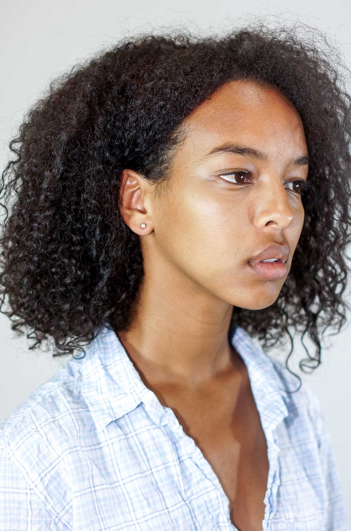 Melissa Joy Manning 14K Yellow Gold Moonstone Post Earring - Image 2 of 4