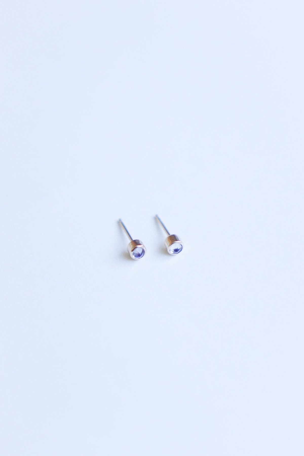 Melissa Joy Manning 14K Yellow Gold Moonstone Post Earring - Image 3 of 4