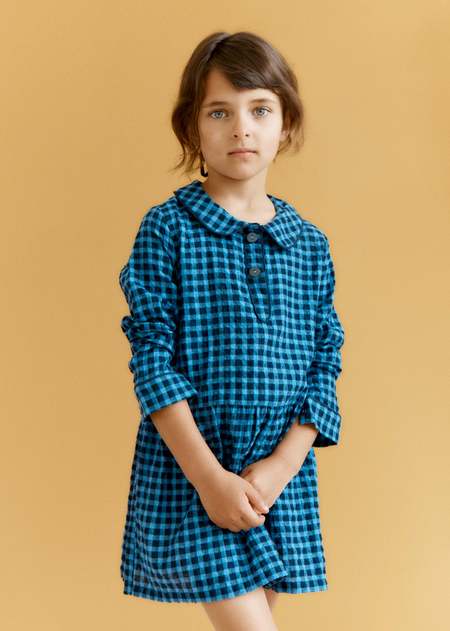 Kids Caramel Abelia Dress - Yellow Twill | Garmentory