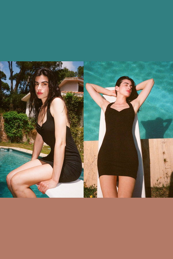 Gil Rodriguez Corazon Mini Dress - Black