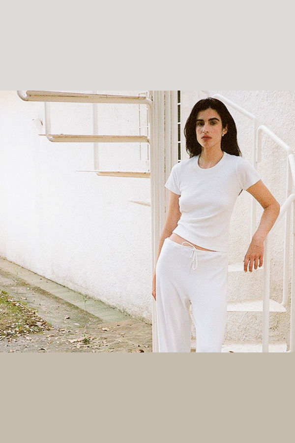 Gil Rodriguez Terry Corsica Tee - White