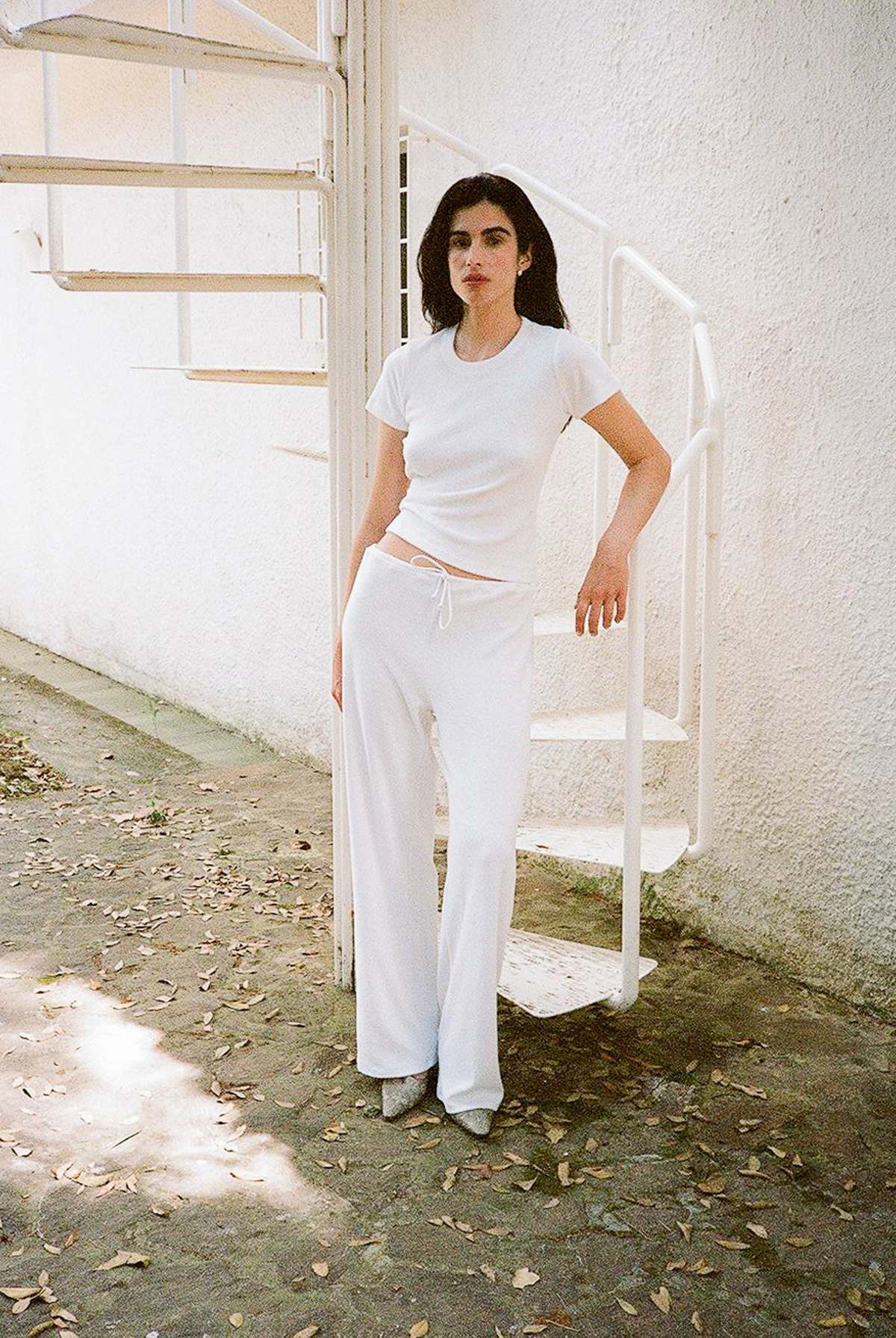 Gil Rodriguez Terry Corsica Tee - White - Image 5 of 7