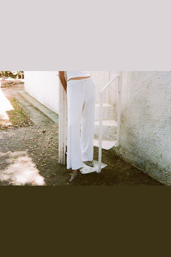 Gil Rodriguez Terry Girona Drawstring Pant